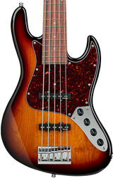 Bajo eléctrico de cuerpo sólido Sadowsky Metroline 21-Fret Vintage J/J Bass Alder 5 (Germany, MOR) - '59 burst transparent 