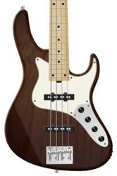 Bajo eléctrico de cuerpo sólido Sadowsky MetroLine 24-Fret Vintage J/J Bass Ash 4 (Germany, MN) - Antique Tobacco Trans. Satin