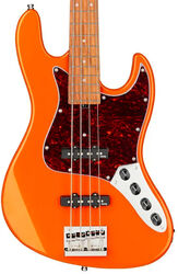 Bajo eléctrico de cuerpo sólido Sadowsky MetroExpress 21-Fret Vintage J/J Bass (4-String, MOR) - Candy Apple Orange Metallic