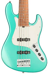 MetroExpress 21-Fret Vintage J/J Bass (MOR) - sage green metallic