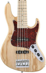 Bajo eléctrico de cuerpo sólido Sadowsky Will Lee MetroLine 22-Fret Swamp Ash 5-String (GER, MN) - Natural Transparent