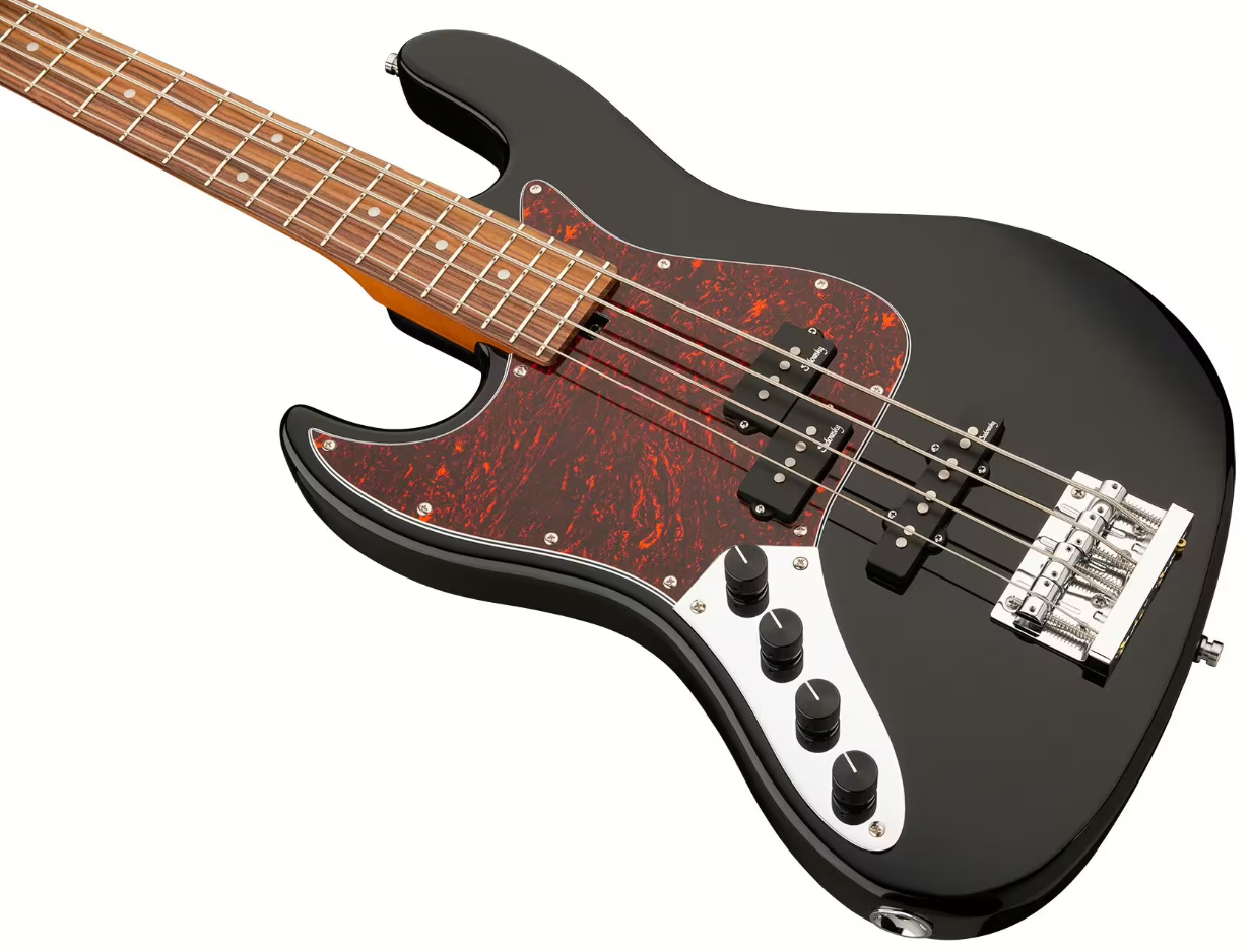 Sadowsky Hybrid Pj Bass 21-fret 4c Lh Metroexpress Gaucher Active Mor - Solid Black - Bajo eléctrico de cuerpo sólido - Variation 2