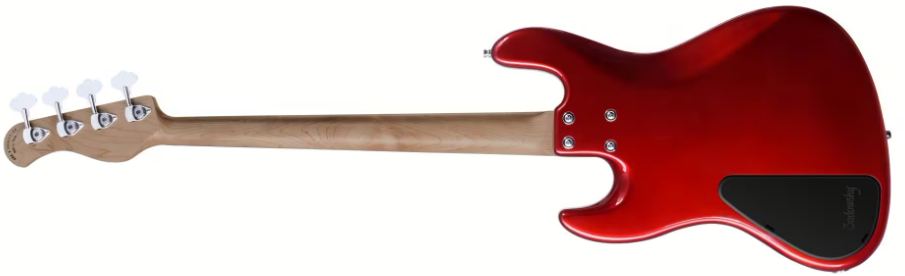 Sadowsky Hybrid Pj Bass 21 Fret 4c Metroexpress V2 Pf - Candy Apple Red - Bajo eléctrico de cuerpo sólido - Variation 1