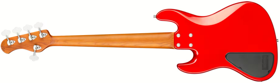 Sadowsky Hybrid Pj Bass 21-fret 5c Metroexpress Mor - Candy Apple Red Metallic - Bajo eléctrico de cuerpo sólido - Variation 1