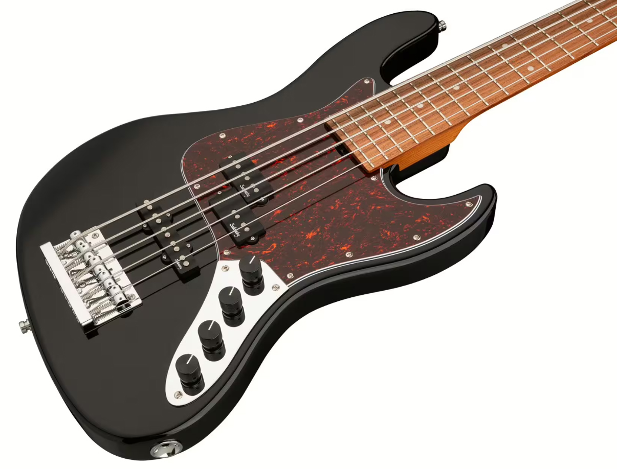 Sadowsky Hybrid Pj Bass 21-fret 5c Metroexpress Mor - Black Pearl - Bajo eléctrico de cuerpo sólido - Variation 2