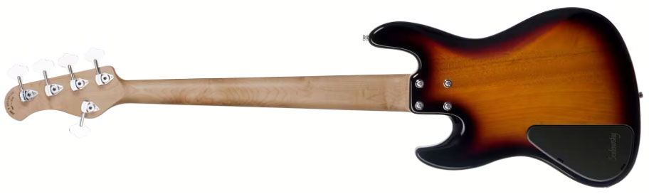 Sadowsky Hybrid Pj Bass 21 Fret 5c Metroexpress V2 Pf - Tobacco Sunburst Transparent - Bajo eléctrico de cuerpo sólido - Variation 1