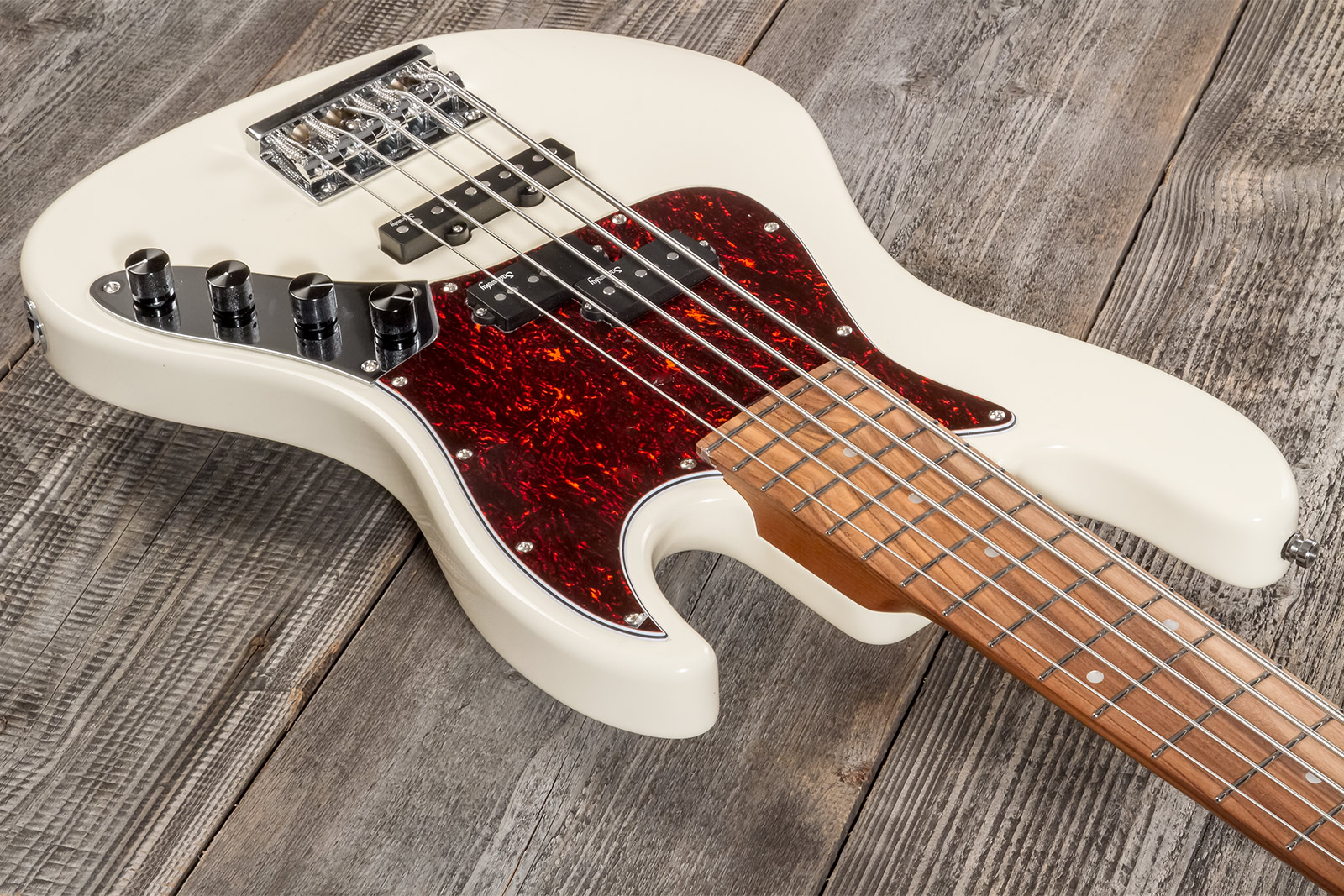 Sadowsky Hybrid Pj Bass 21 Fret 5c Metroexpress V2 Pf - Olympic White - Bajo eléctrico de cuerpo sólido - Variation 2