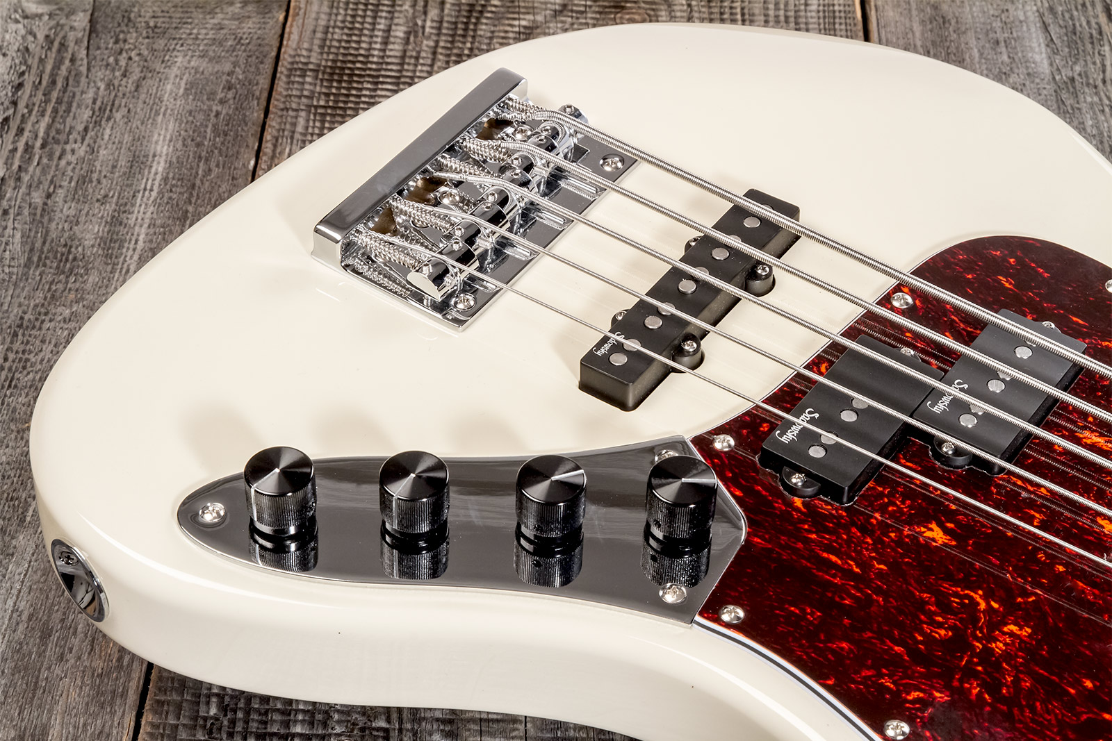 Sadowsky Hybrid Pj Bass 21 Fret 5c Metroexpress V2 Pf - Olympic White - Bajo eléctrico de cuerpo sólido - Variation 3