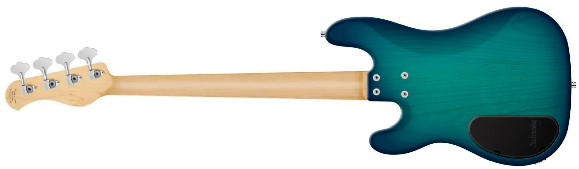 Sadowsky Hybrid Pj Bass 21 Fret Alder 4c Metroline All Active Mor - Bora Blue Burst Transparent Satin - Bajo eléctrico de cuerpo sólido - Variation 1