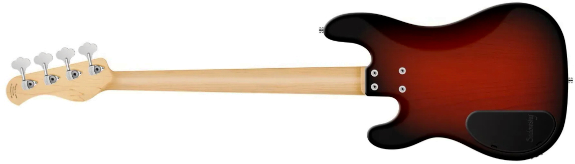 Sadowsky Hybrid Pj Bass 21 Fret Alder 4c Metroline All Active Mor - Almond Sunburst Transparent Satin - Bajo eléctrico de cuerpo sólido - Variation 1