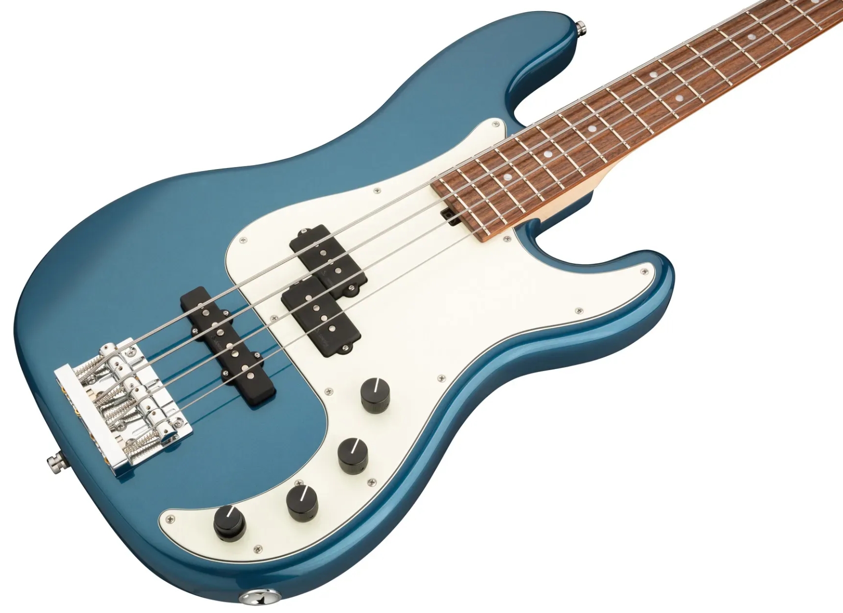 Sadowsky Hybrid Pj Bass 21 Fret Alder 4c Metroline All Active Mor - Dark Lake Placid Blue Metallic - Bajo eléctrico de cuerpo sólido - Variation 2