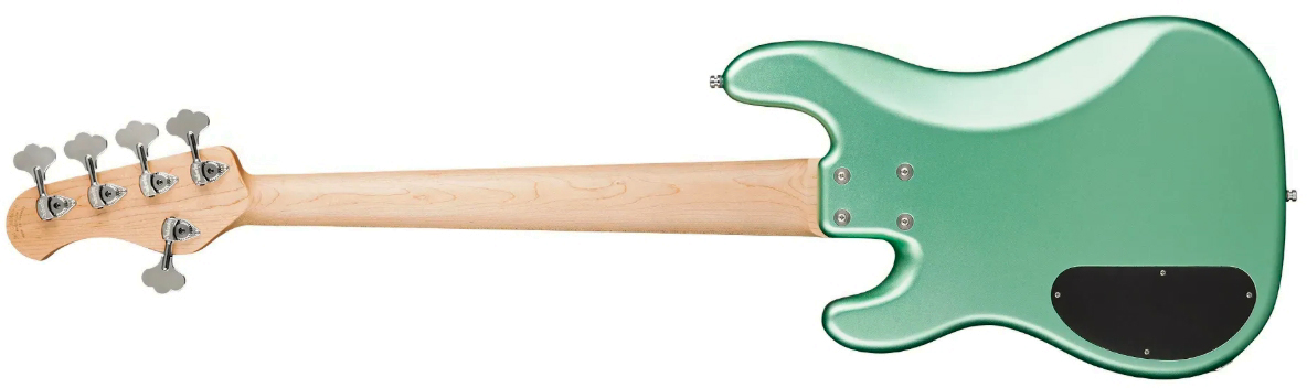 Sadowsky Hybrid Pj Bass 21 Fret Alder 5c Metroline All Active Mor - Sage Green Metallic Satin - Bajo eléctrico de cuerpo sólido - Variation 1