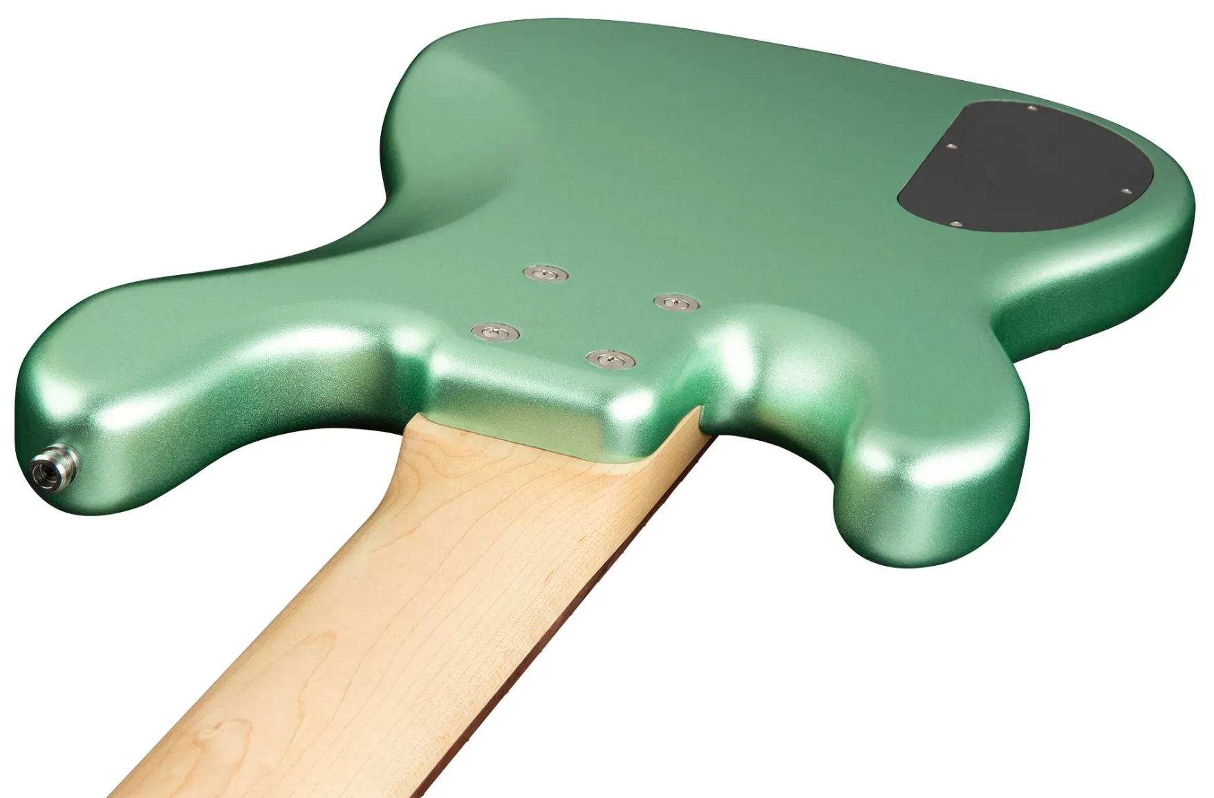Sadowsky Hybrid Pj Bass 21 Fret Alder 5c Metroline All Active Mor - Sage Green Metallic Satin - Bajo eléctrico de cuerpo sólido - Variation 3
