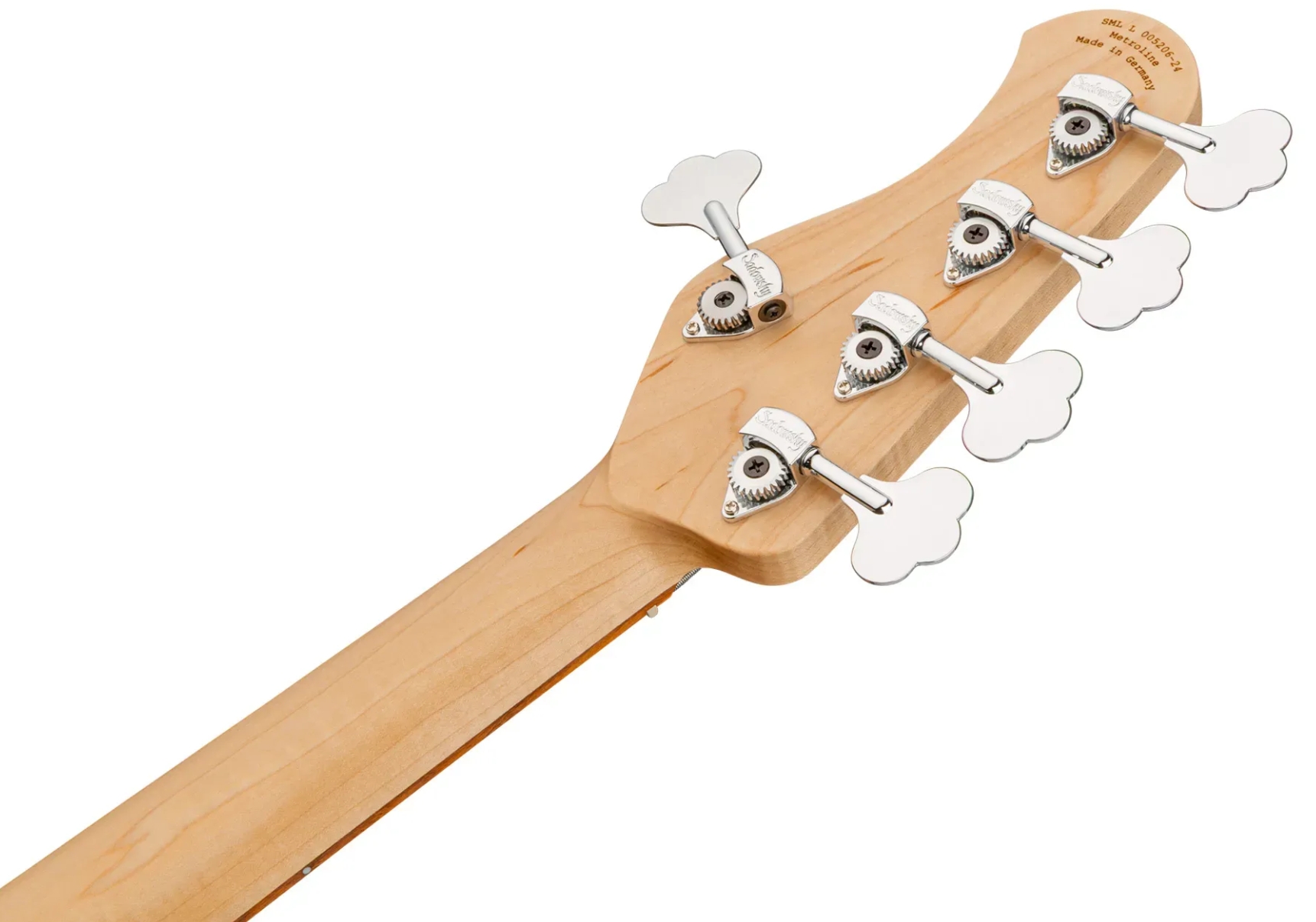 Sadowsky Hybrid Pj Bass 21 Fret Alder 5c Metroline All Active Mor - Ocean Blue Transparent Satin - Bajo eléctrico de cuerpo sólido - Variation 5