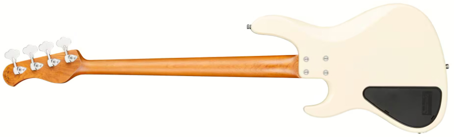 Sadowsky Modern Bass 24-fret 4c Metroexpress Active Mn - Solid Olympic White - Bajo eléctrico de cuerpo sólido - Variation 1