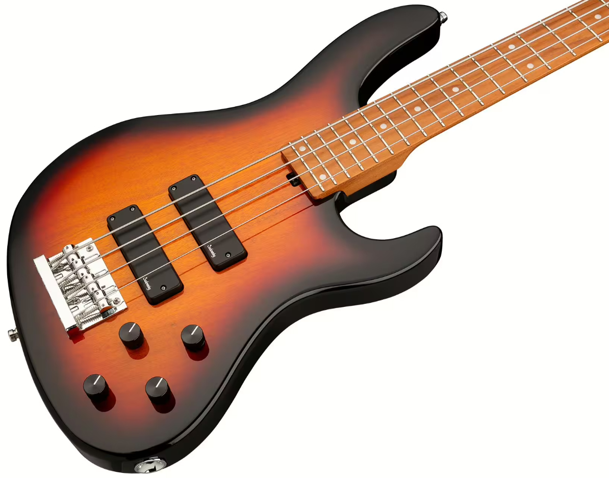 Sadowsky Modern Bass 24-fret 4c Metroexpress Active Mn - Tobacco Sunburst Transparent - Bajo eléctrico de cuerpo sólido - Variation 2