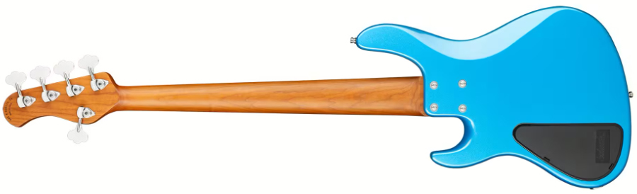 Sadowsky Modern Bass 24-fret 5c Metroexpress Active Mor - Solid Ocean Blue Metallic - Bajo eléctrico de cuerpo sólido - Variation 1