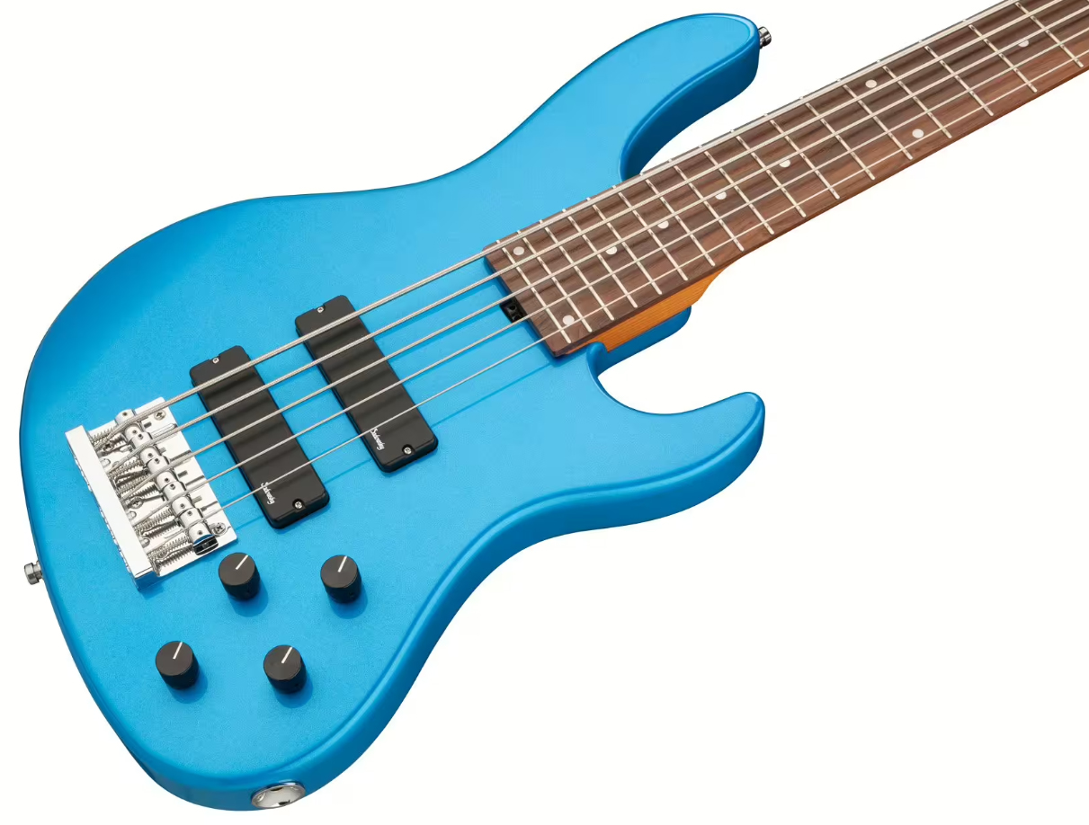 Sadowsky Modern Bass 24-fret 5c Metroexpress Active Mor - Solid Ocean Blue Metallic - Bajo eléctrico de cuerpo sólido - Variation 2