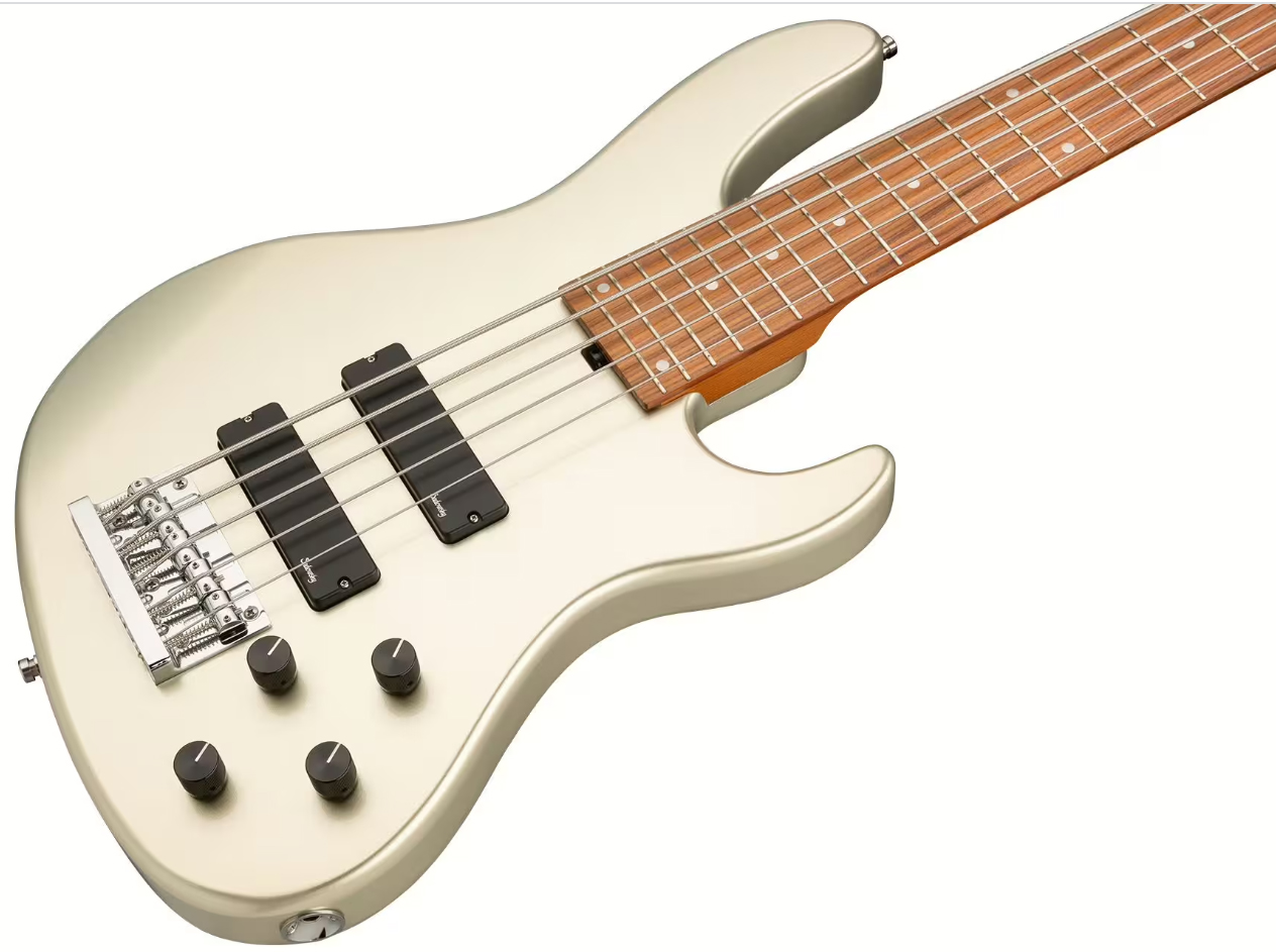 Sadowsky Modern Bass 24-fret 5c Metroexpress Active Mor - Solid Champagne Metallic - Bajo eléctrico de cuerpo sólido - Variation 2