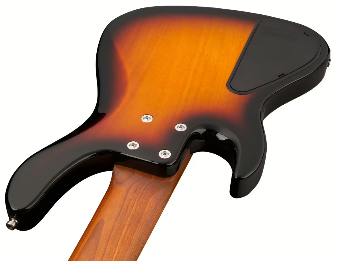Sadowsky Modern Bass 24-fret 5c Metroexpress Active Mor - Tobacco Sunburst Transparent - Bajo eléctrico de cuerpo sólido - Variation 3