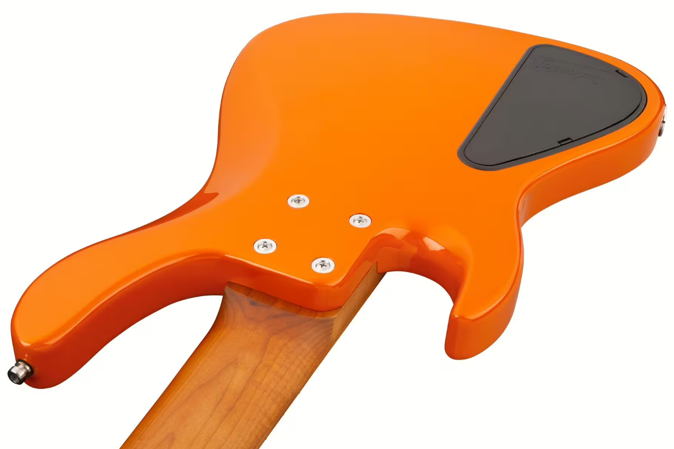 Sadowsky Modern Bass 24-fret 5c Metroexpress Active Mor - Solid Candy Apple Orange Metallic - Bajo eléctrico de cuerpo sólido - Variation 3