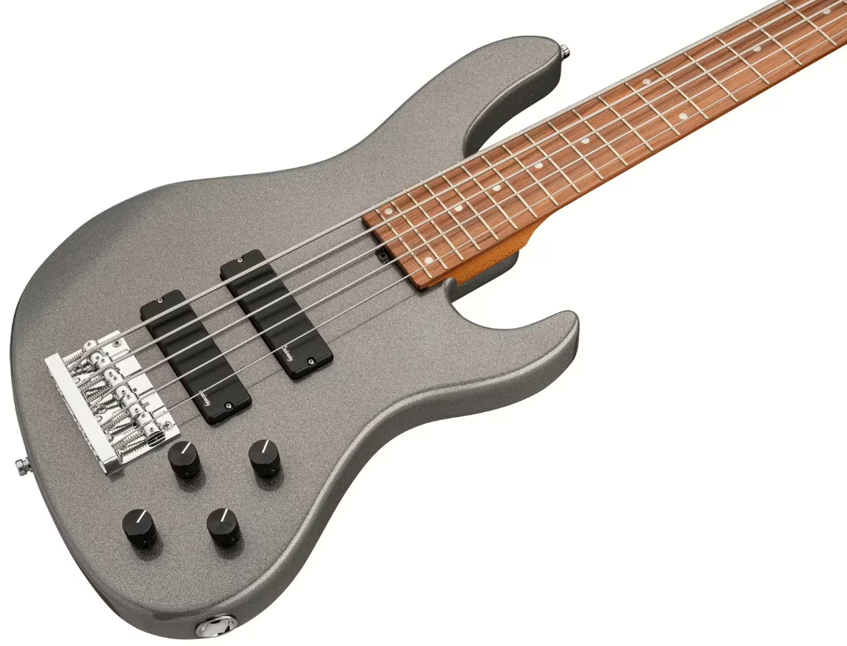 Sadowsky Modern Bass 24-fret 5c Metroexpress Active Mor - Solid Silver Metallic - Bajo eléctrico de cuerpo sólido - Variation 2