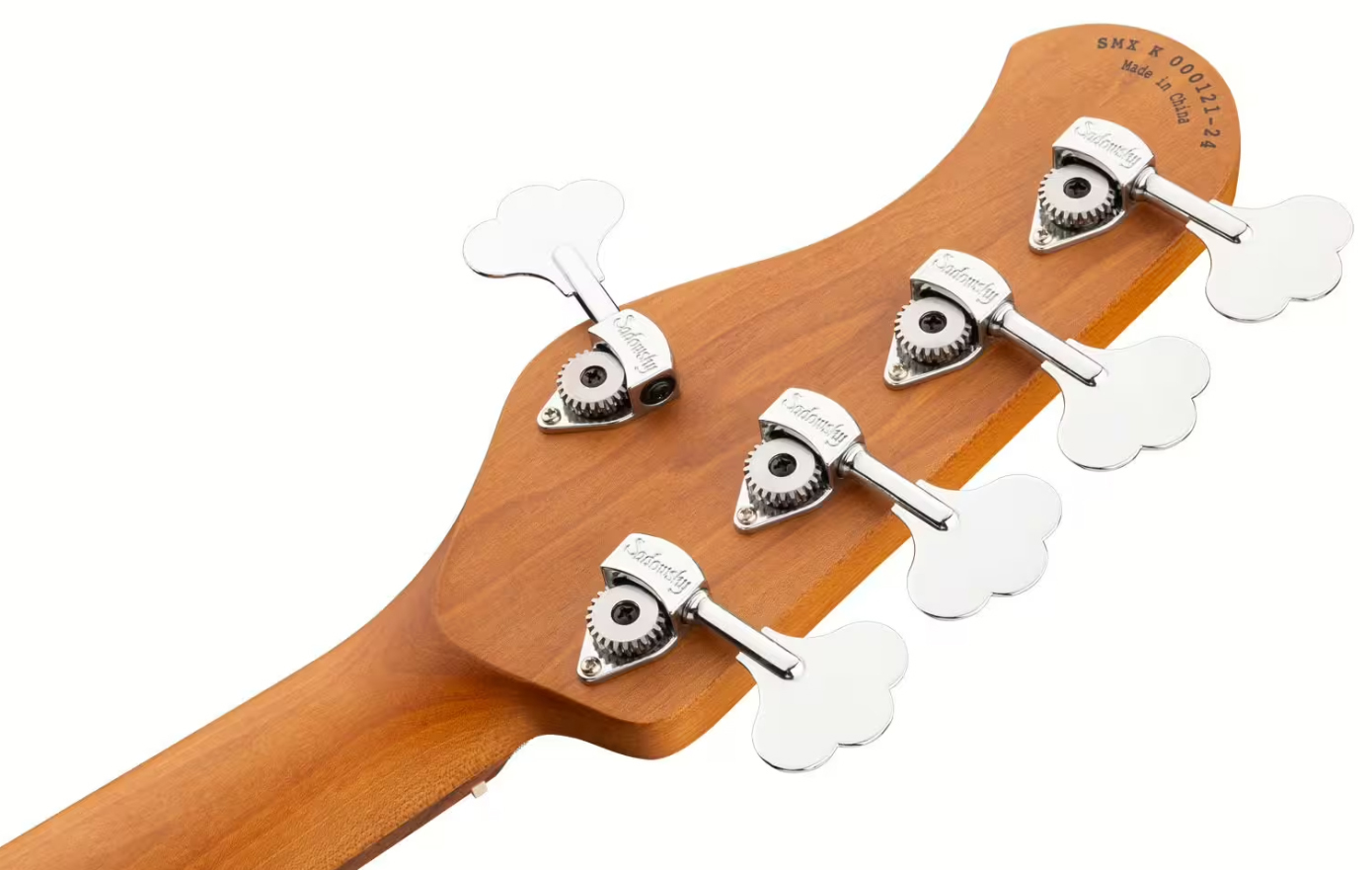Sadowsky Modern Bass 24-fret 5c Metroexpress Active Mor - Solid Silver Metallic - Bajo eléctrico de cuerpo sólido - Variation 4