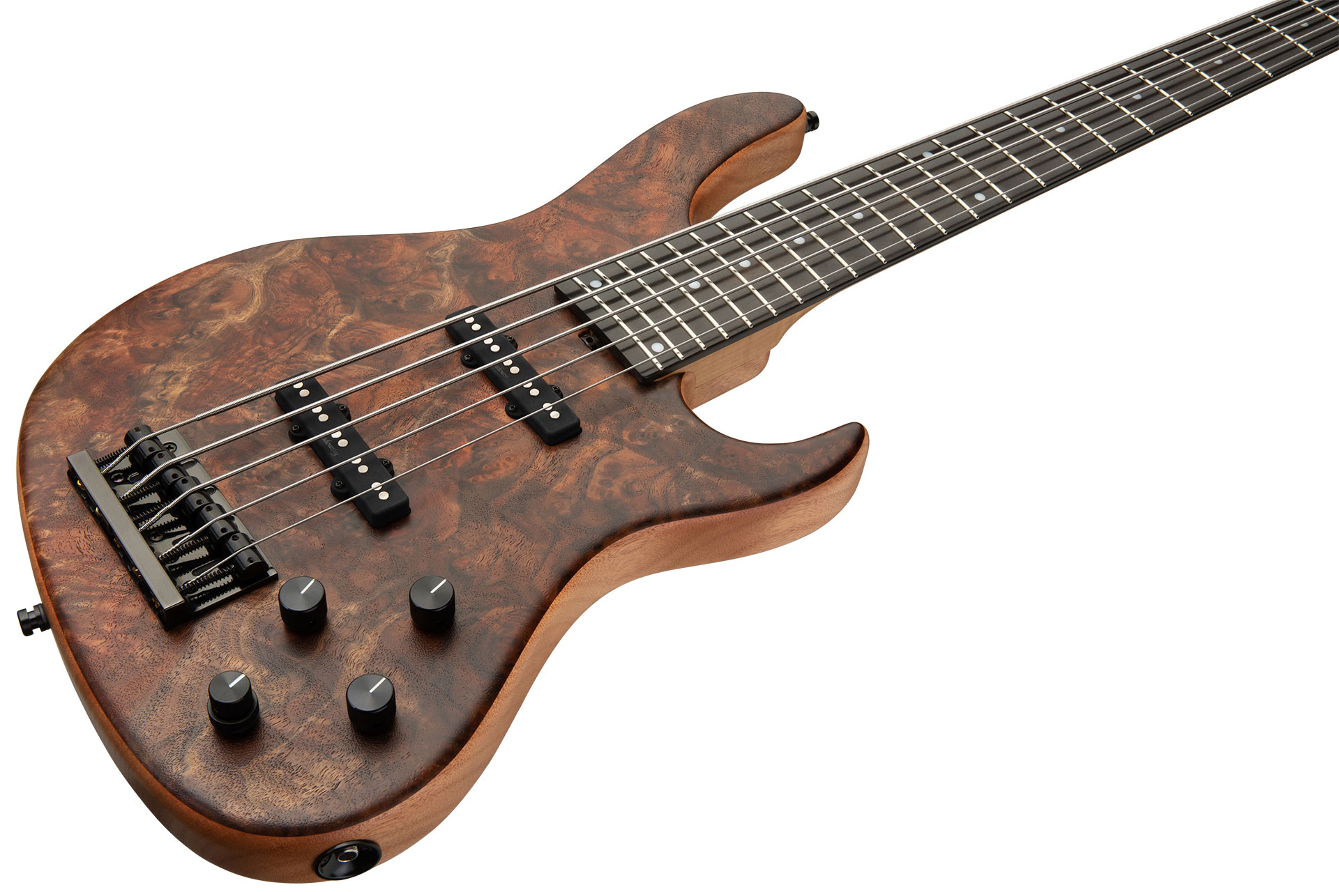 Sadowsky Modern Bass 24 Fret 5c Metroline Ltd 2021 All Okoume Active Mor - Natural - Bajo eléctrico de cuerpo sólido - Variation 2