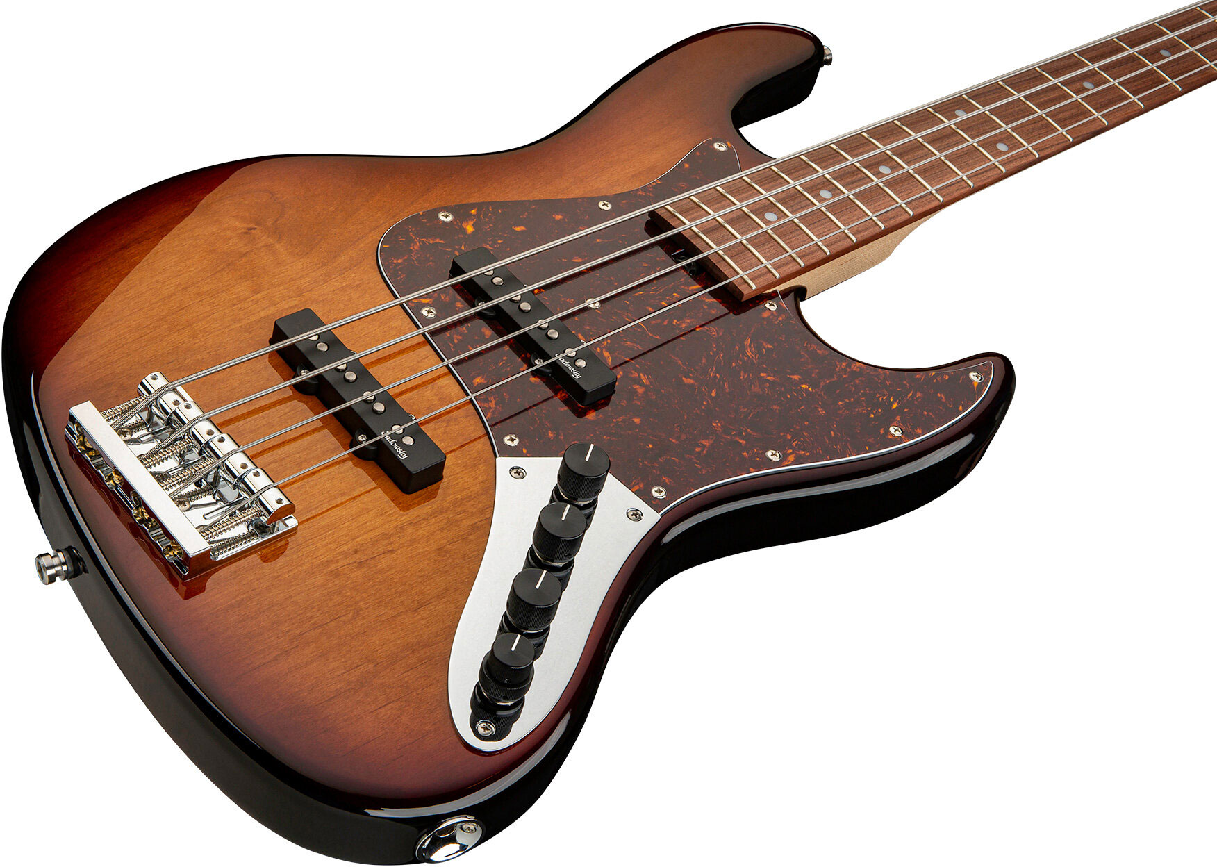 Sadowsky Modern Bass 24 Fret Alder 4c Metroline All Active Mor - '59 Burst Transparent - Bajo eléctrico de cuerpo sólido - Variation 2