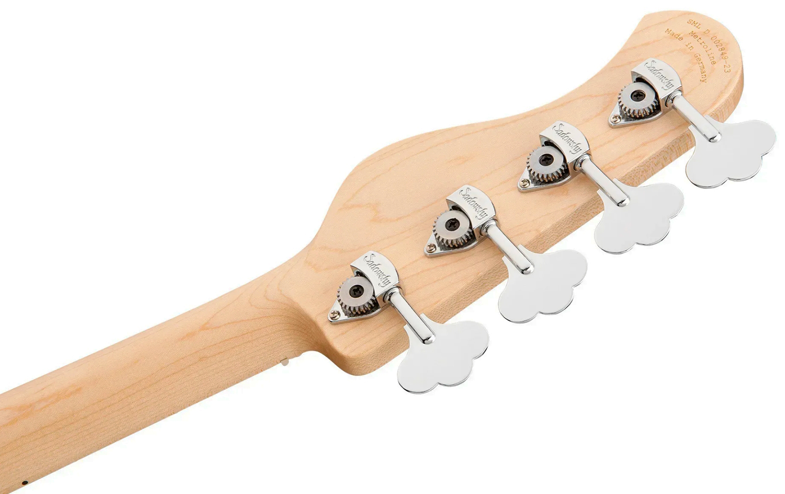 Sadowsky Modern Bass 24 Fret Ash 4c Metroline All Active Mn - Almond Sunburst Transparent Satin - Bajo eléctrico de cuerpo sólido - Variation 2