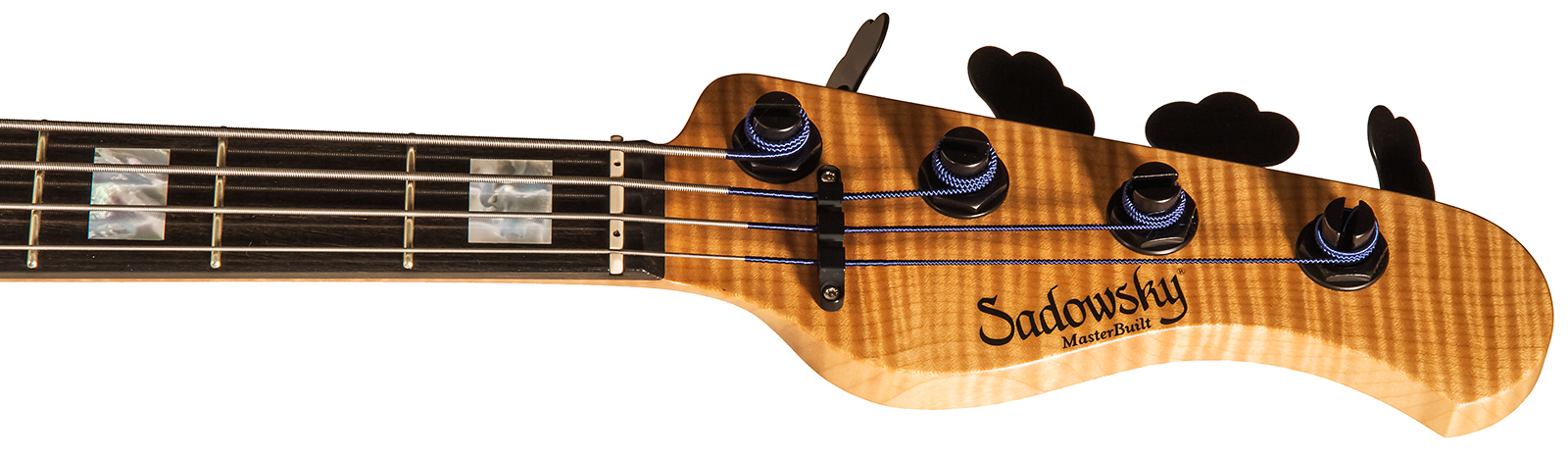 Sadowsky Modern Bass 24 Frets 4c Masterbuilt Ltd All Active Eb - Natural - Bajo eléctrico de cuerpo sólido - Variation 3