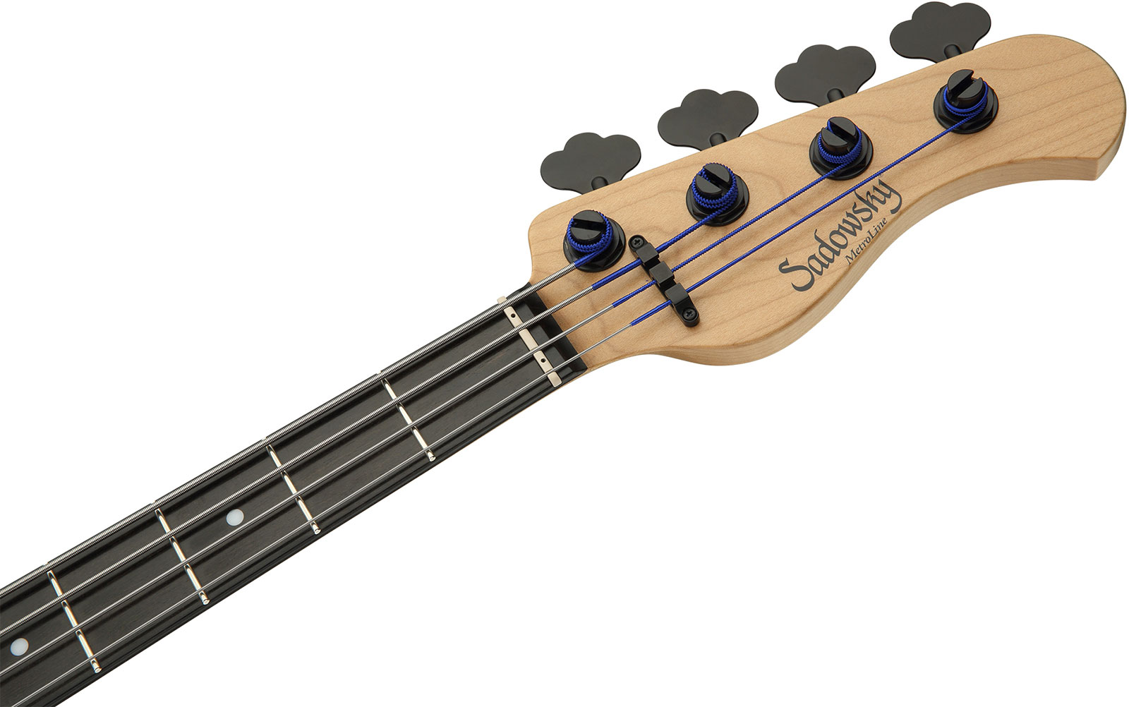 Sadowsky Modern Bass 24 Frets 4c Metroline Ltd 2021 All Okoume Active Mor - Natural - Bajo eléctrico de cuerpo sólido - Variation 4