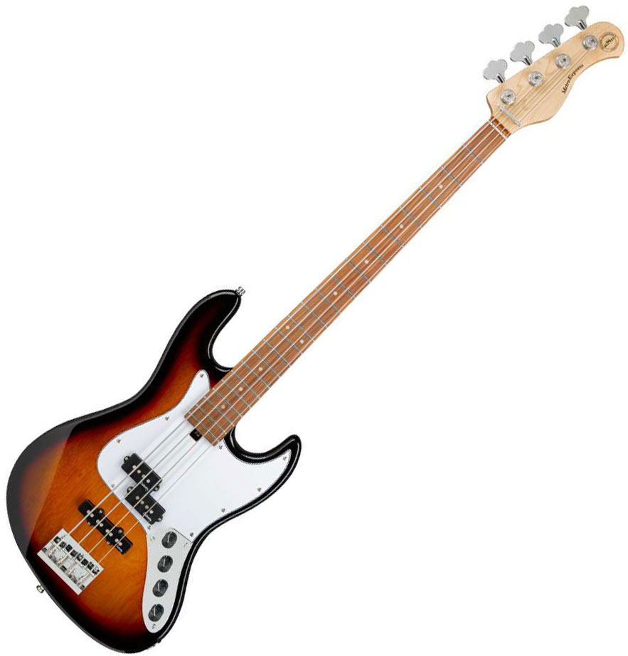 Bajo Electrico De Cuerpo Solido Sadowsky Metroexpress 21 Fret Hybrid P J Bass 4 Mor Tobacco Burst Transparent Sunburst