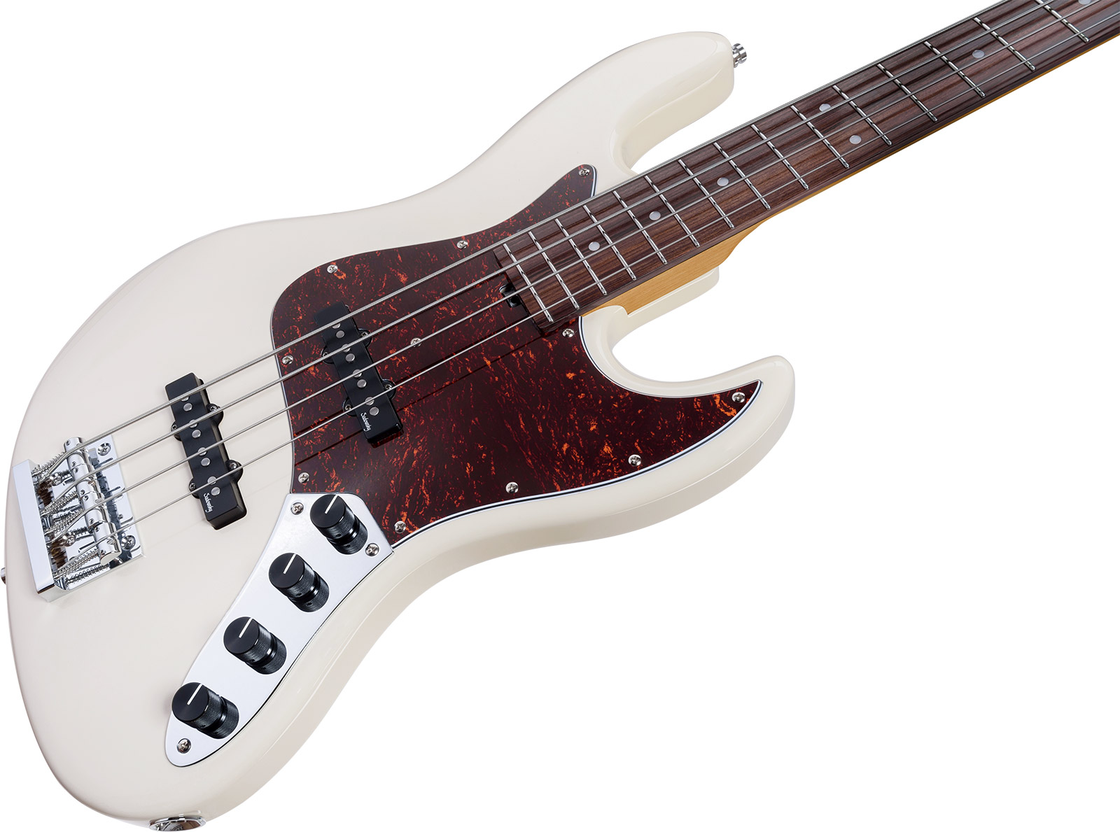 Sadowsky Standard Jj 21 Fret 4c Metroexpress V2 Mor - Olympic White - Bajo eléctrico de cuerpo sólido - Variation 2