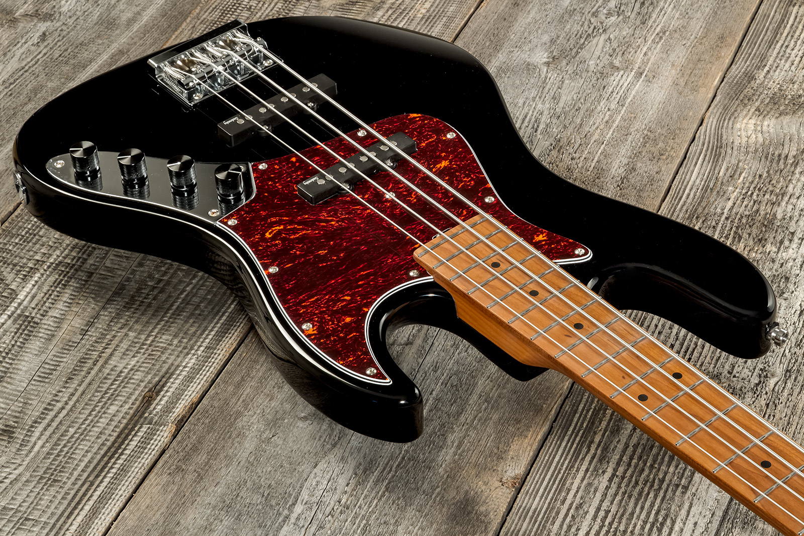 Sadowsky Standard Jj 21 Fret 4c Metroexpress V2 Mor - Black Pearl - Bajo eléctrico de cuerpo sólido - Variation 4