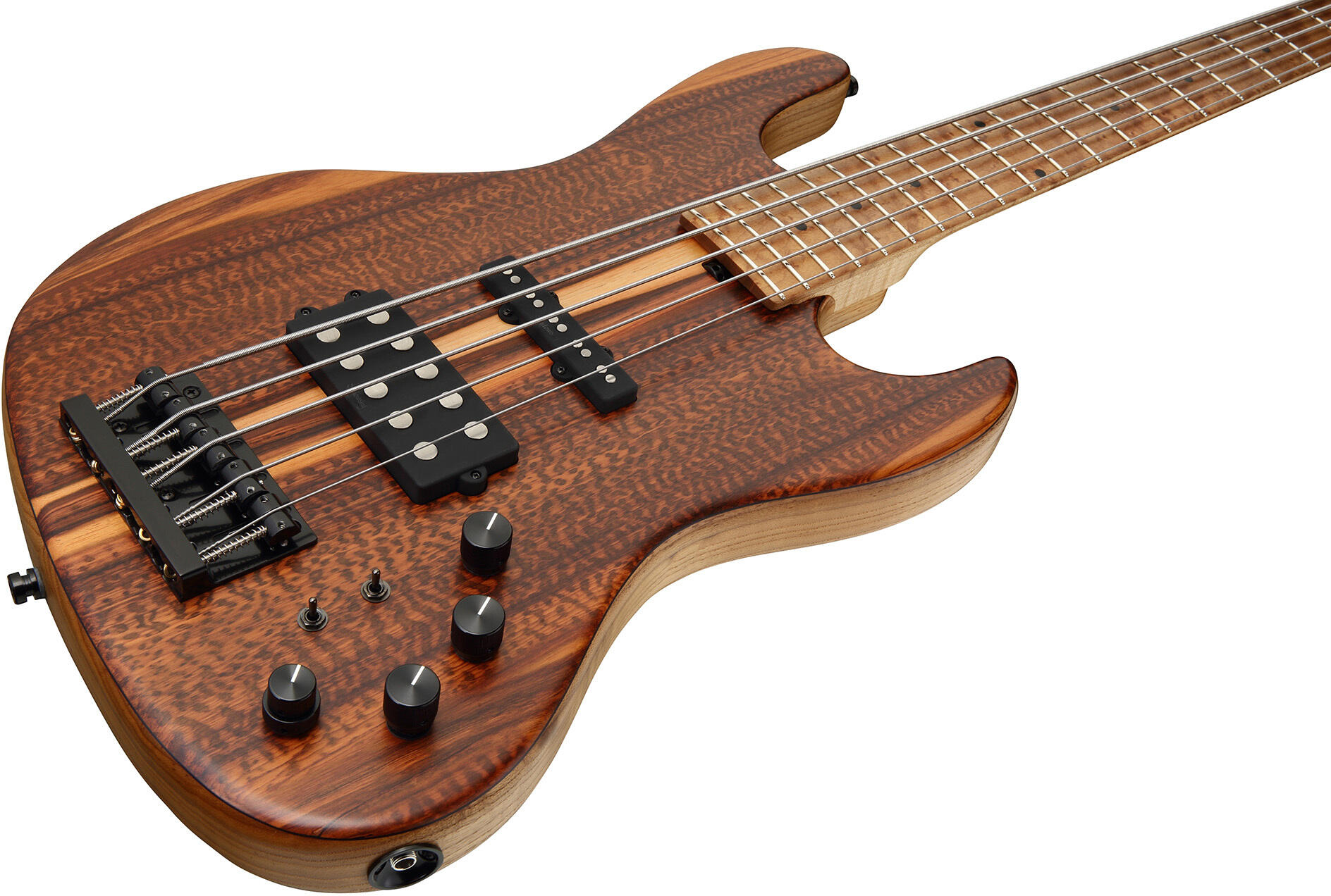 Sadowsky Standard M/m Bass 21 Fret 5c Metroline Ltd All Active Mn - Natural Transparent Satin - Bajo eléctrico de cuerpo sólido - Variation 2