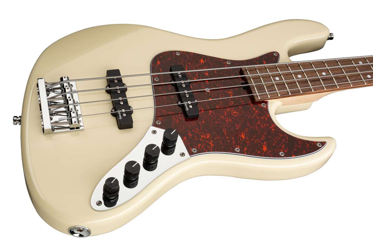 Sadowsky Vintage J/j Bass 21 Fret Ash 4c Metroline All Active Mor - Solid Olympic White - Bajo eléctrico de cuerpo sólido - Variation 2