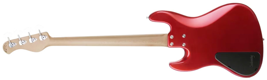 Sadowsky Vintage Jj Bass 21 Fret 4c Metroexpress V2 Mn - Candy Apple Red Metallic - Bajo eléctrico de cuerpo sólido - Variation 1