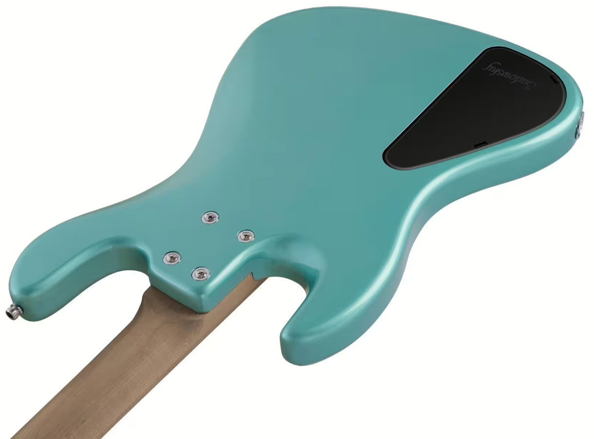 Sadowsky Vintage Jj Bass 21 Fret 4c Metroexpress V2 Mn - Sage Green Metallic - Bajo eléctrico de cuerpo sólido - Variation 3
