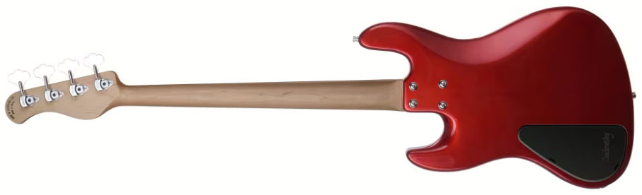 Sadowsky Vintage Jj Bass 21 Fret 4c Metroexpress V2 Pf - Candy Apple Red Metallic - Bajo eléctrico de cuerpo sólido - Variation 1