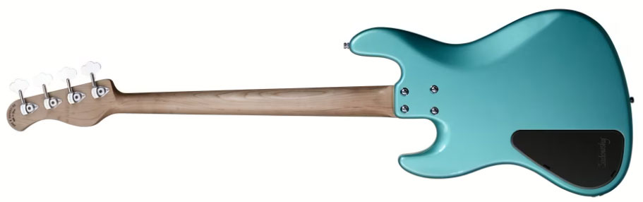 Sadowsky Vintage Jj Bass 21 Fret 4c Metroexpress V2 Pf - Sage Green Metallic - Bajo eléctrico de cuerpo sólido - Variation 1