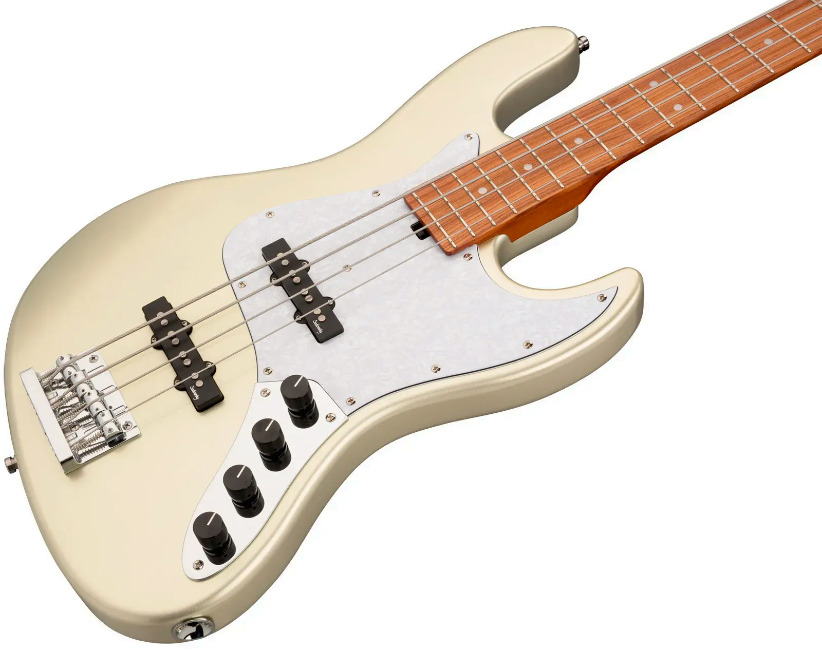 Sadowsky Vintage Jj Bass 21 Fret 4c Metroexpress V2 Pf - Champagne Metallic - Bajo eléctrico de cuerpo sólido - Variation 2