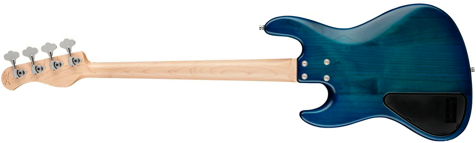 Sadowsky Vintage Jj Bass 21 Fret Alder 4c Metroline All Active Mor - Bora Blue Burst Transparent Satin - Bajo eléctrico de cuerpo sólido - Variation 1