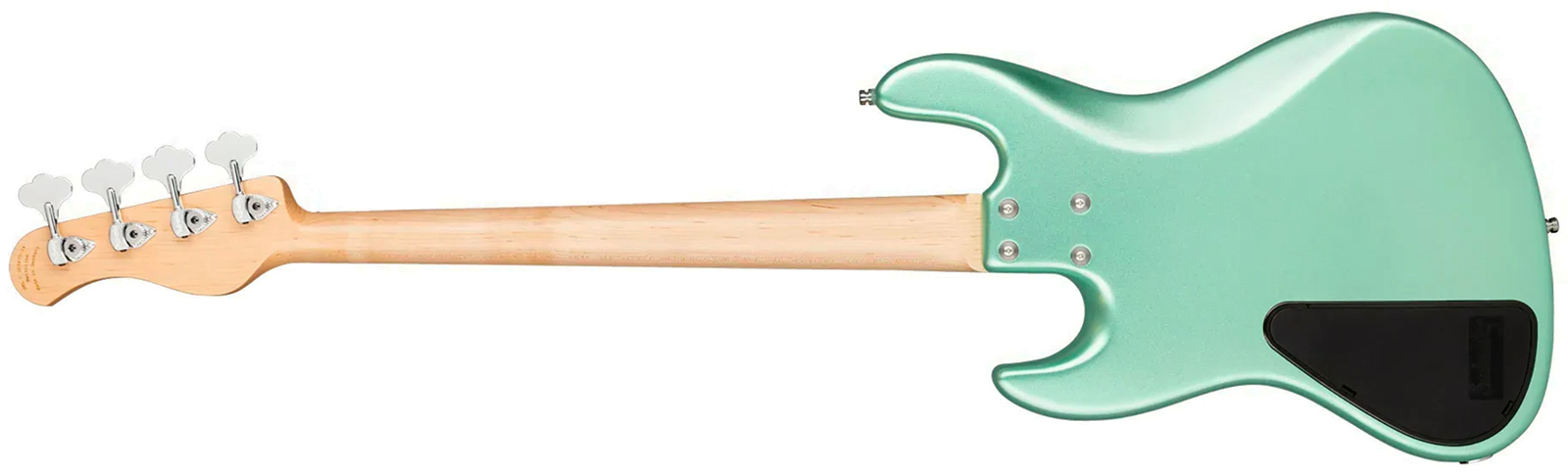 Sadowsky Vintage Jj Bass 21 Fret Alder 4c Metroline All Active Mor - Sage Green Metallic Satin - Bajo eléctrico de cuerpo sólido - Variation 1