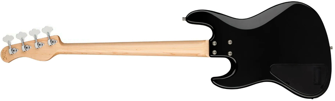 Sadowsky Vintage Jj Bass 21 Fret Alder 4c Metroline All Active Mor - Solid Black High Polish - Bajo eléctrico de cuerpo sólido - Variation 1