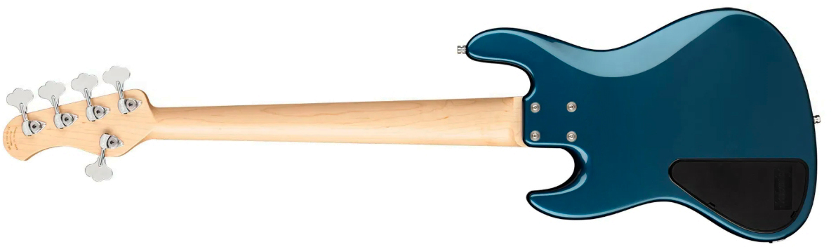 Sadowsky Vintage Jj Bass 21 Fret Alder 5c Metroline All Active Mor - Dark Lake Placid Blue Metallic - Bajo eléctrico de cuerpo sólido - Variation 1