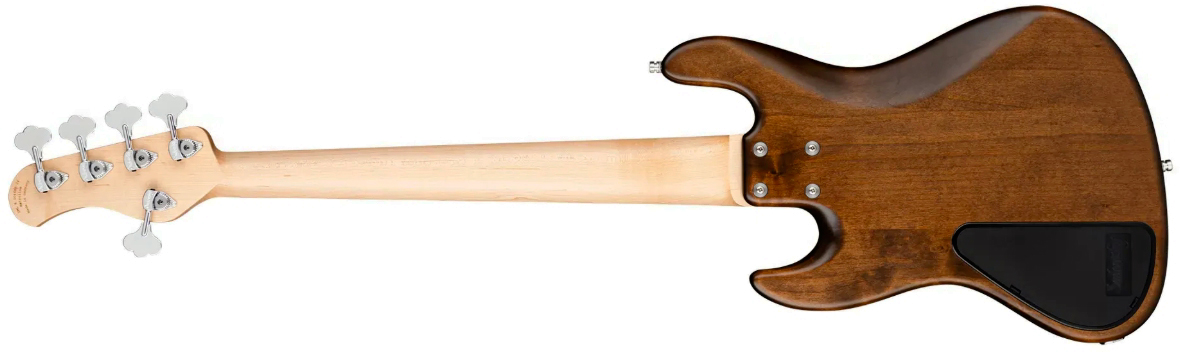 Sadowsky Vintage Jj Bass 21 Fret Alder 5c Metroline All Active Mor - Antique Tobacco Transparent Satin - Bajo eléctrico de cuerpo sólido - Variation 1