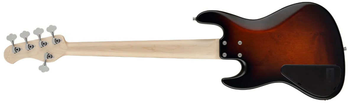 Sadowsky Vintage Jj Bass 21 Fret Alder 5c Metroline All Active Mor - Almond Sunburst Transparent Satin - Bajo eléctrico de cuerpo sólido - Variation 1