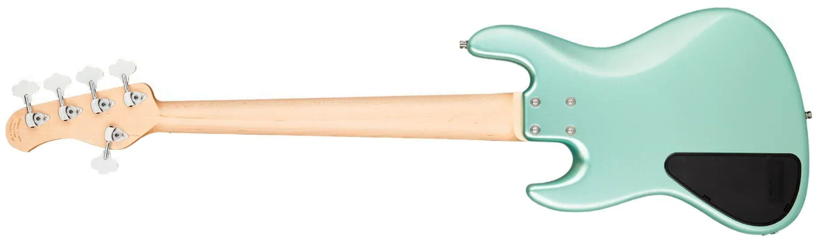 Sadowsky Vintage Jj Bass 21 Fret Alder 5c Metroline All Active Mor - Solid Sage Green Metallic Satin - Bajo eléctrico de cuerpo sólido - Variation 1