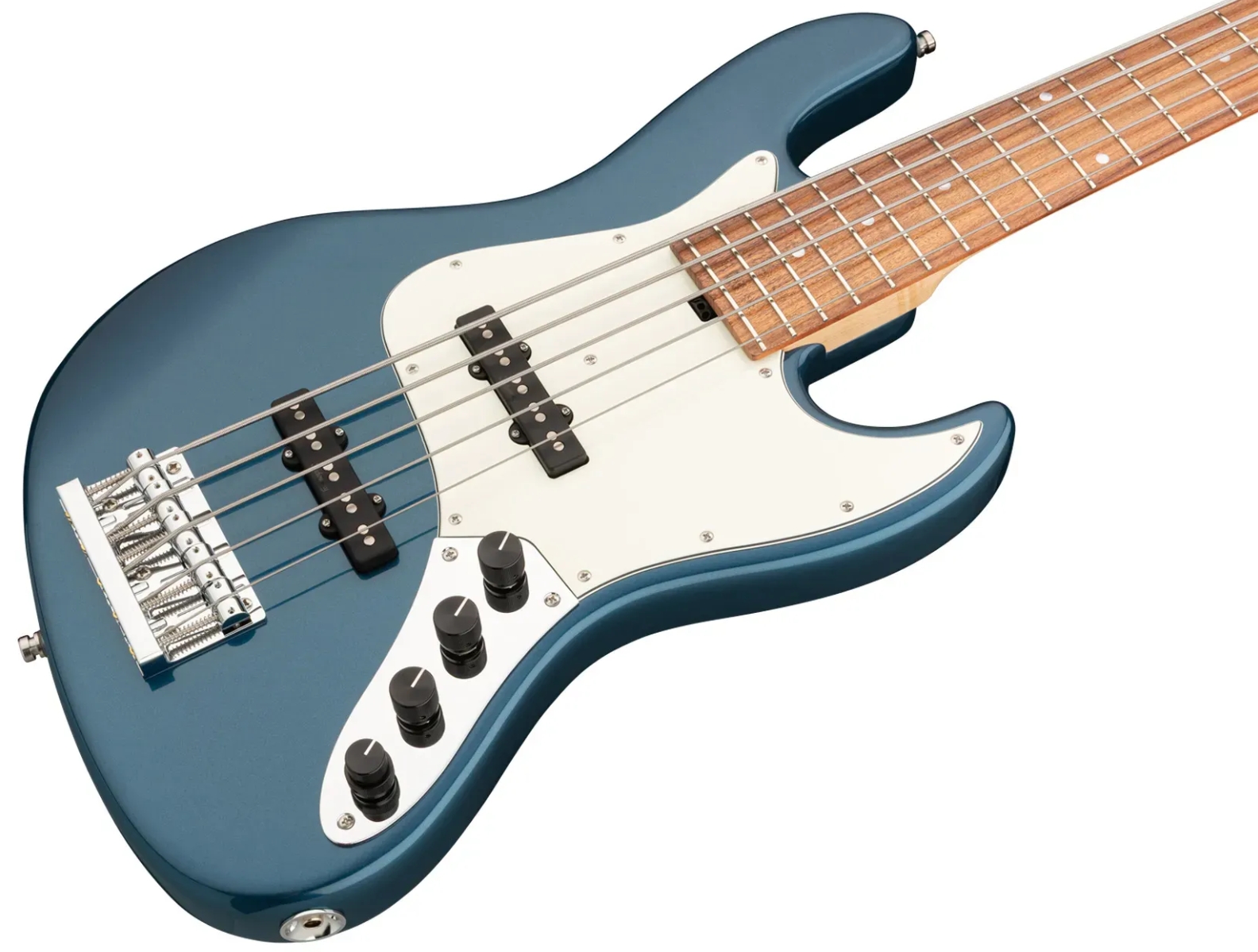 Sadowsky Vintage Jj Bass 21 Fret Alder 5c Metroline All Active Mor - Dark Lake Placid Blue Metallic - Bajo eléctrico de cuerpo sólido - Variation 2